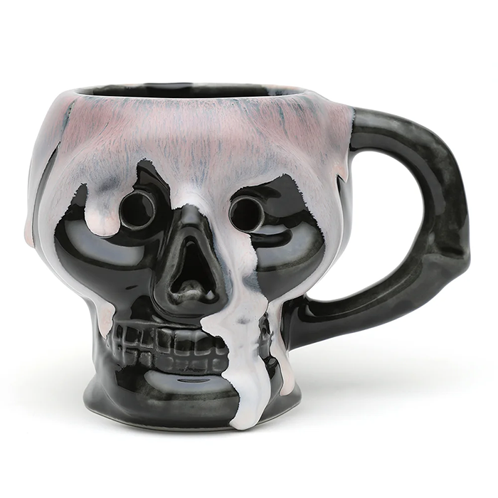 A20033 Skull Mug -Black-