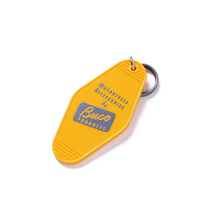 ブコ BA24103 BUCO MOTEL KEY RING イエロー 060 モーテルキーリング キーホルダー