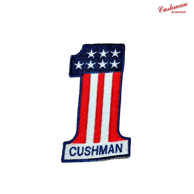 CUSHMAN (クッシュマン)ワッペン NO1 CHUSHMAN