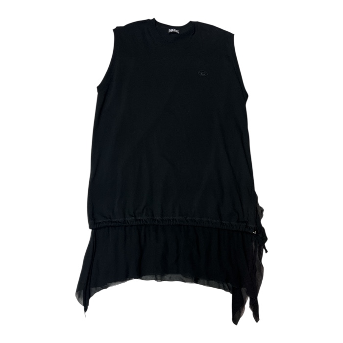 DIESEL(ディーゼル) ノースリーブ スカート切り返しワンピース A08843