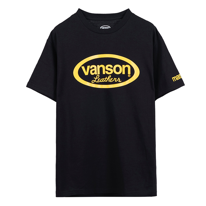 VANSON × MASSES T-SHIRT:BLACK