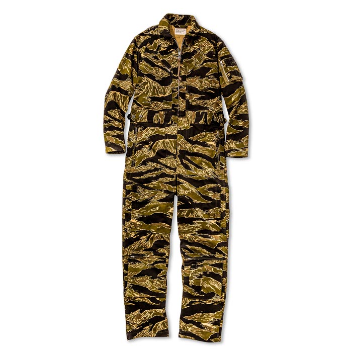 ザ リアルマッコイズ MJ18014 TIGER CAMOUFLAGE FLIGHT SUIT / JOHN WAYNE つなぎ