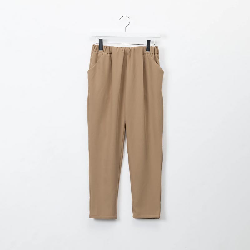 SALE MAISON MAVERICK PRESENTS メゾン マヴェリック プレゼンツ MM5046 タックギャザーテーパードパンツ ベージュ レディース