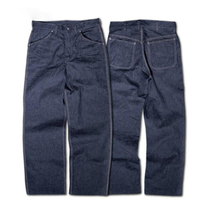 23FW ダリーズアンドコ― SEALS 30s NAVY TROUSER インディゴ メンズ デニム ジーンズ ミリタリー ワーク ペインターパンツ