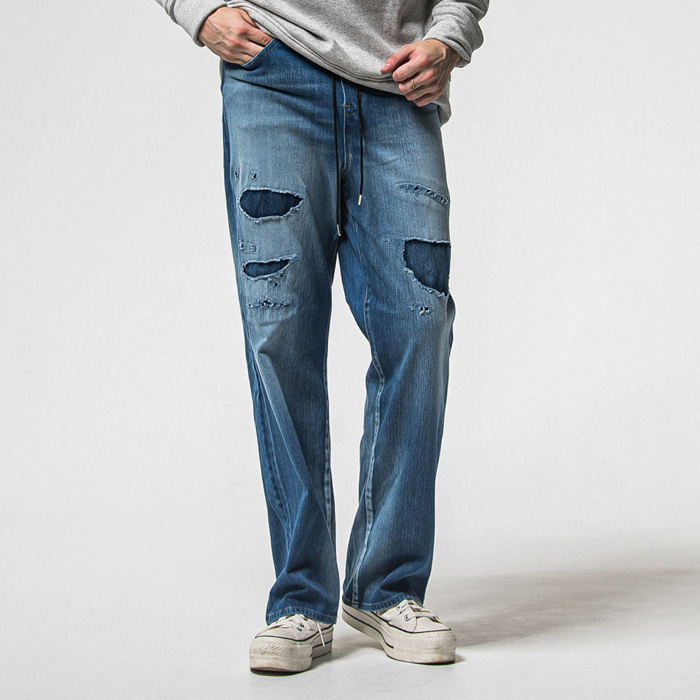 RESOUND CLOTHING(リサウンドクロージング) KING DENIM JERSEY / RC38-ST-005 / INDCLASH