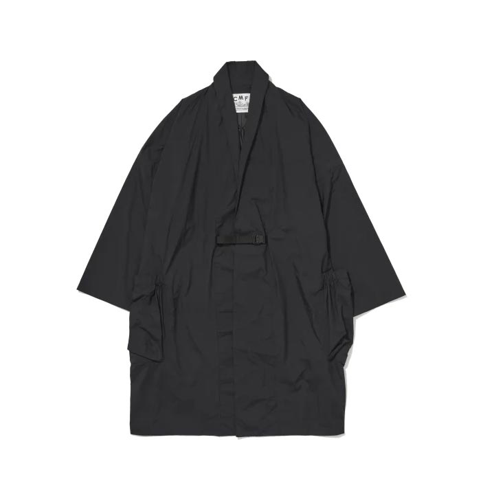 コムフィーアウトドアガーメント CMF2401-J09C HAORI COAT ブラック メンズ アウター ナイロン コート コムフィー 撥水 アウトドア 羽織り