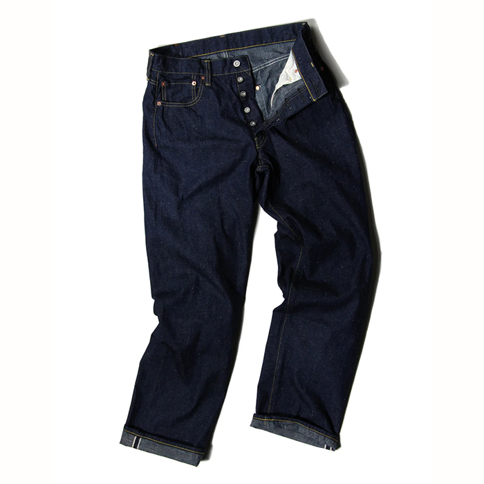 STRASSBURGER＆CO.(ストラスバーガー) JUMBO 12oz ネップデニム SMALL LUMP ストレートジーンズ【SBJ-120-200xxB】