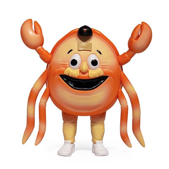 MLB MASCOT REACTION FIGURE-CRAZY CRAB (SAN FRANCISCO GIANTS)