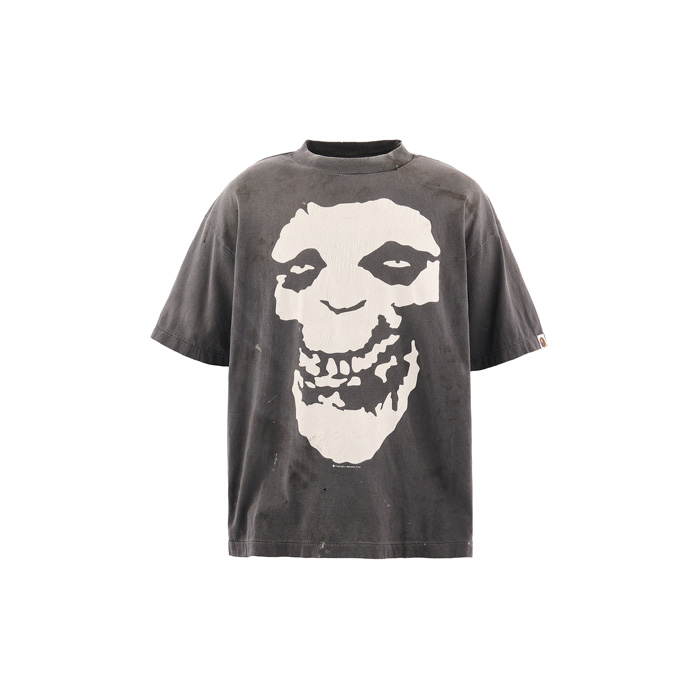 SAINT Mxxxxxx(セントマイケル)×A BATHING APE(アベイシングエイプ) SM-MK8-0000-C49/BAPE_SS T-SHIRT/ALWAYS LOVE/BK