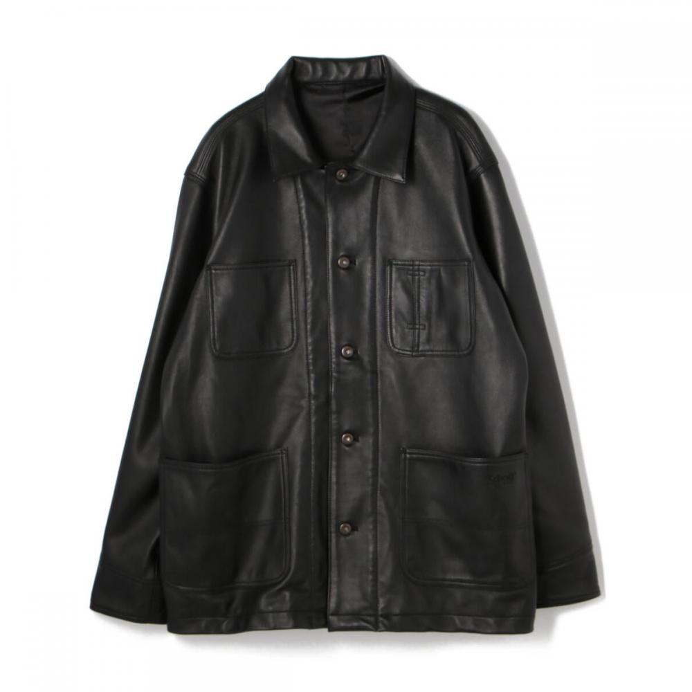 Schott(ショット) LAMB LEATHER COVERALL JACKET/ラムレザー カバーオール