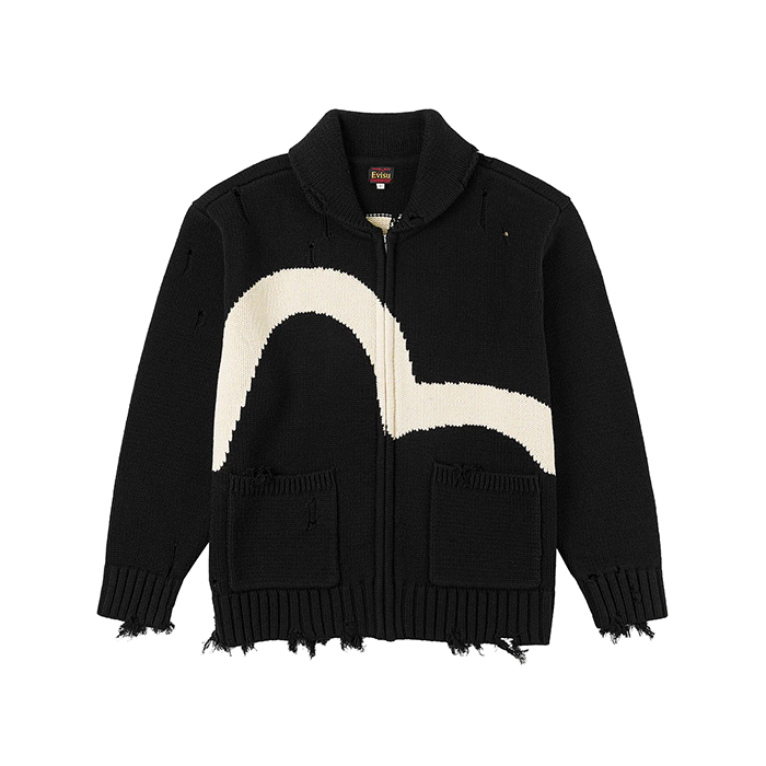 EVISU(エヴィス)カウチンカーディガンジャケット