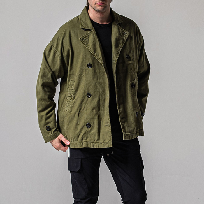 RESOUND CLOTHING(リサウンドクロージング) MV OVER PCOAT / RC39-JK-006 / KHAKI