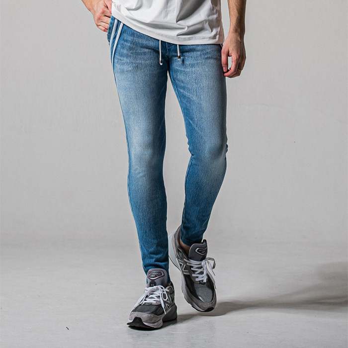 RESOUND CLOTHING(リサウンドクロージング) EX denim jersey EDGE PT / RC39-ST-014D / LIND