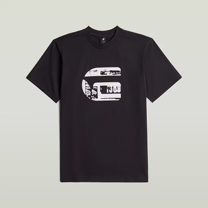 G-STAR RAW(ジースターロウ) D28823-E385-6484 G Icon Graphic T-Shirt Tシャツ ブラック