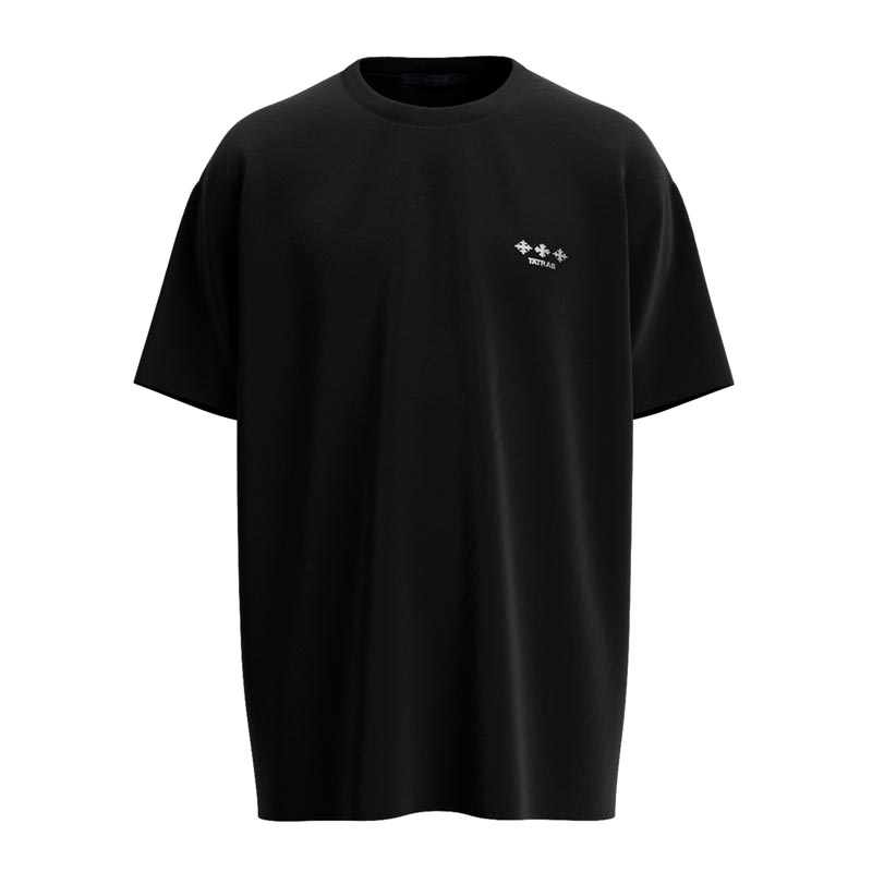 タトラス MTAT25S8193-M NUNKI ヌンキ ブラック メンズ 半袖 Tシャツ カットソー