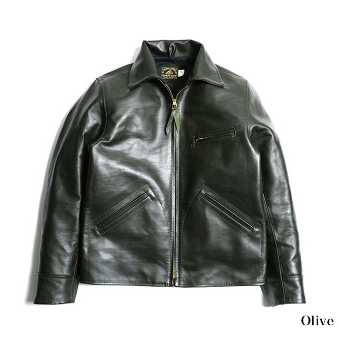 Hummingbird Horsehide Jacket/OLIVE