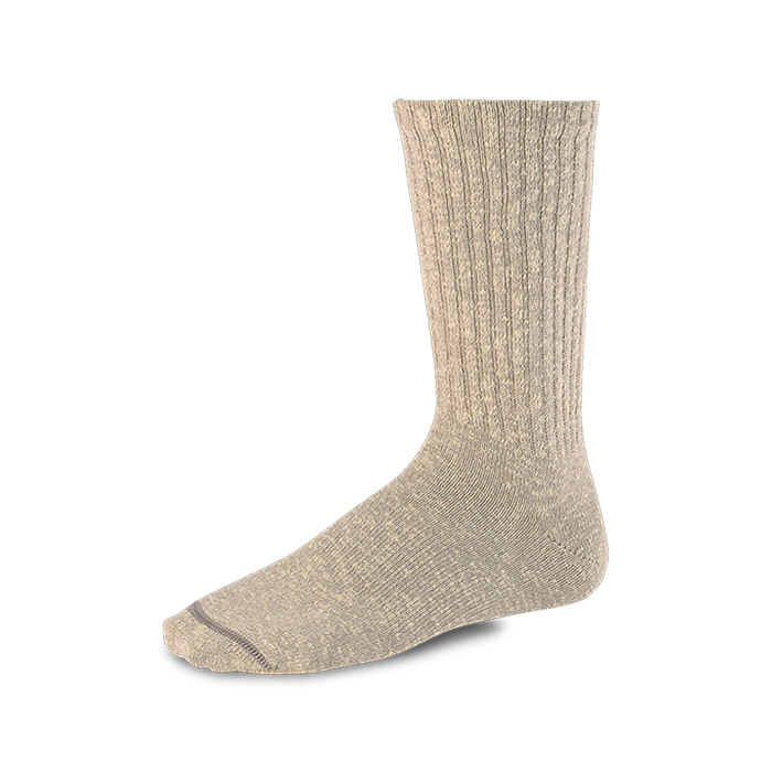 レッドウィング SOCKS STYLE NO.97669 Over-dyed Tonal Cotton Ragg Crew / Cream オーバーダイドトーナル コットンラグクルー / クリーム