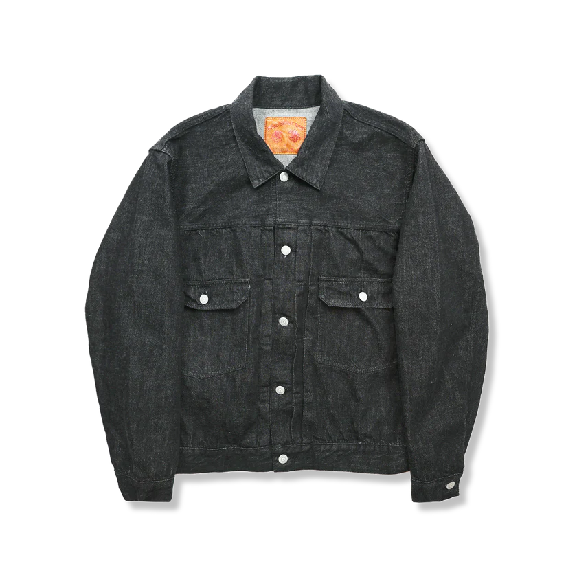 FULLCOUNT(フルカウント) 2102BKSS Type 2 Black Denim Jacket (Super Smooth)