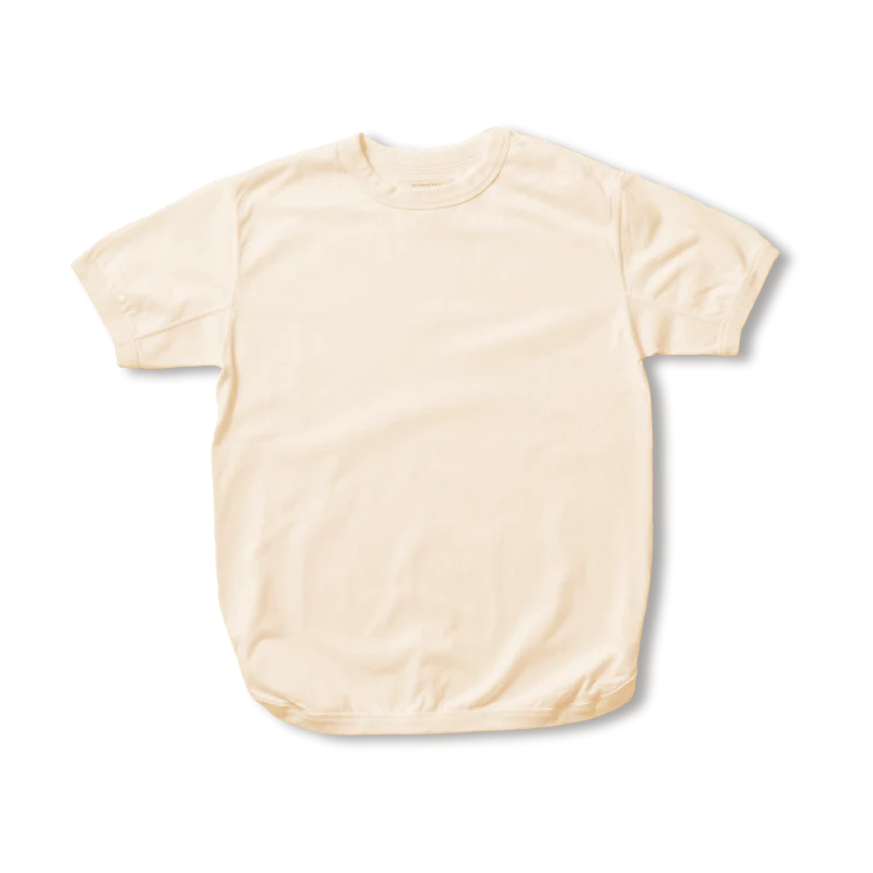 FULLCOUNT(フルカウント) 5222-22 Flat Seam Heavyweight T Shirt Ecru