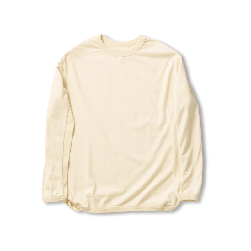 FULLCOUNT(フルカウント) 5222L Flat Seam Heavyweight Longsleeve T Shirt Ecru