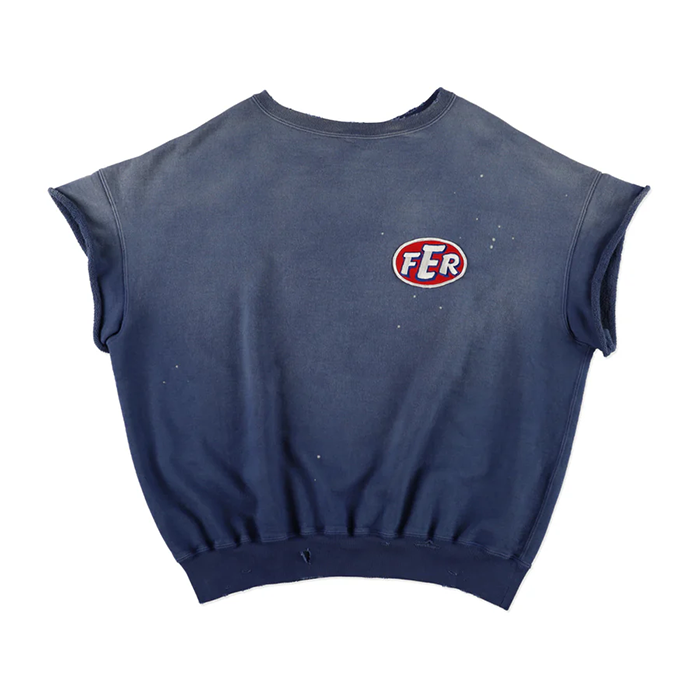 BOWWOW(バウワウ) FER PATCHED SS SWEATSHIRT AGED