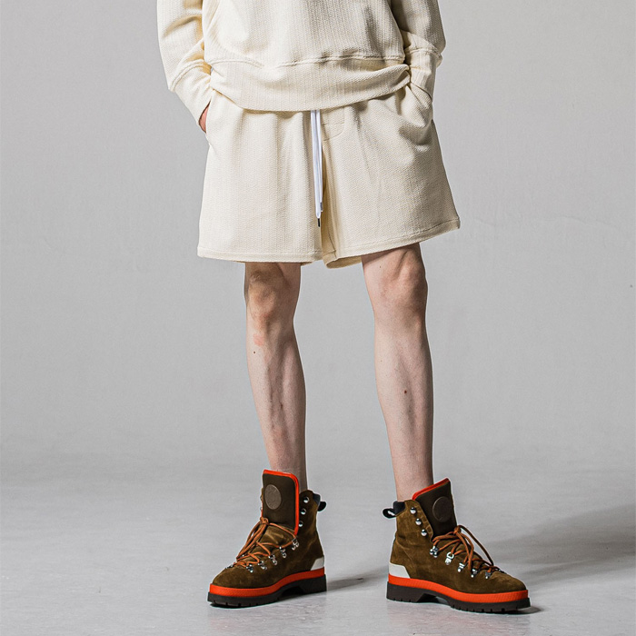 RESOUND CLOTHING(リサウンドクロージング) blister knit HALF PT / RC39-HP-003 / OFF