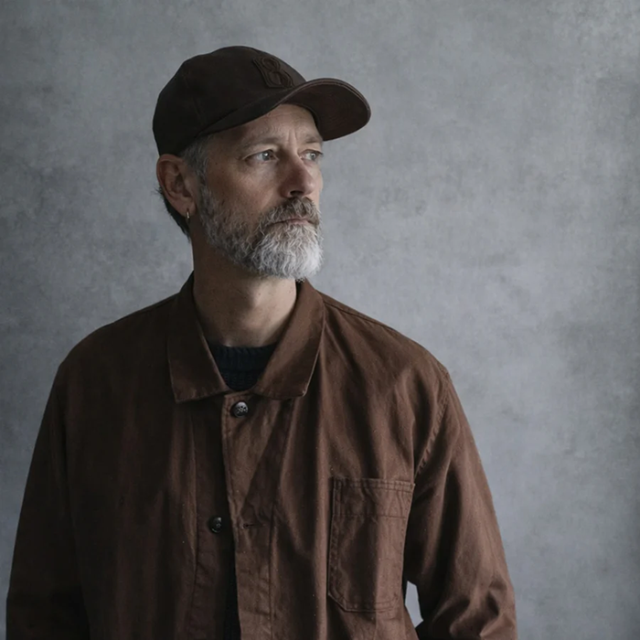 BRUNEL&Co.HATMAKERS(ブルーネルハットメイカース)LOGO B.B. CAP / BROWN