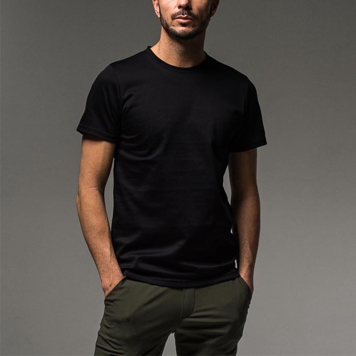 31th Collection リサウンドクロージング RC31-T-006 Finest BASIC T ベーシックTシャツ BLACK メンズ