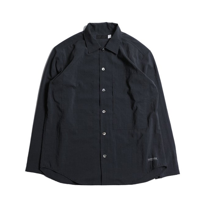 トロフィークロージング TR23SS-405 MONOCHROME Utility L/S Shirt プルオーバーシャツ チャコール