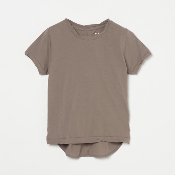 スリードッツ KD1003Y Jersey colette washed tee ジャージーコレット ウォッシュドTシャツ sueded khaki レディース 定番 スーピマコットン ヴィンテージライク