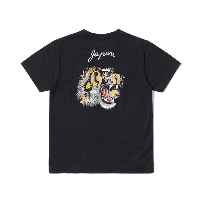 テーラー東洋 Lot No. TT79391　SUKA T-SHIRT EMBROIDERED “TIGER HEAD” メンズ 半袖 スカ Tシャツ タイガーヘッド