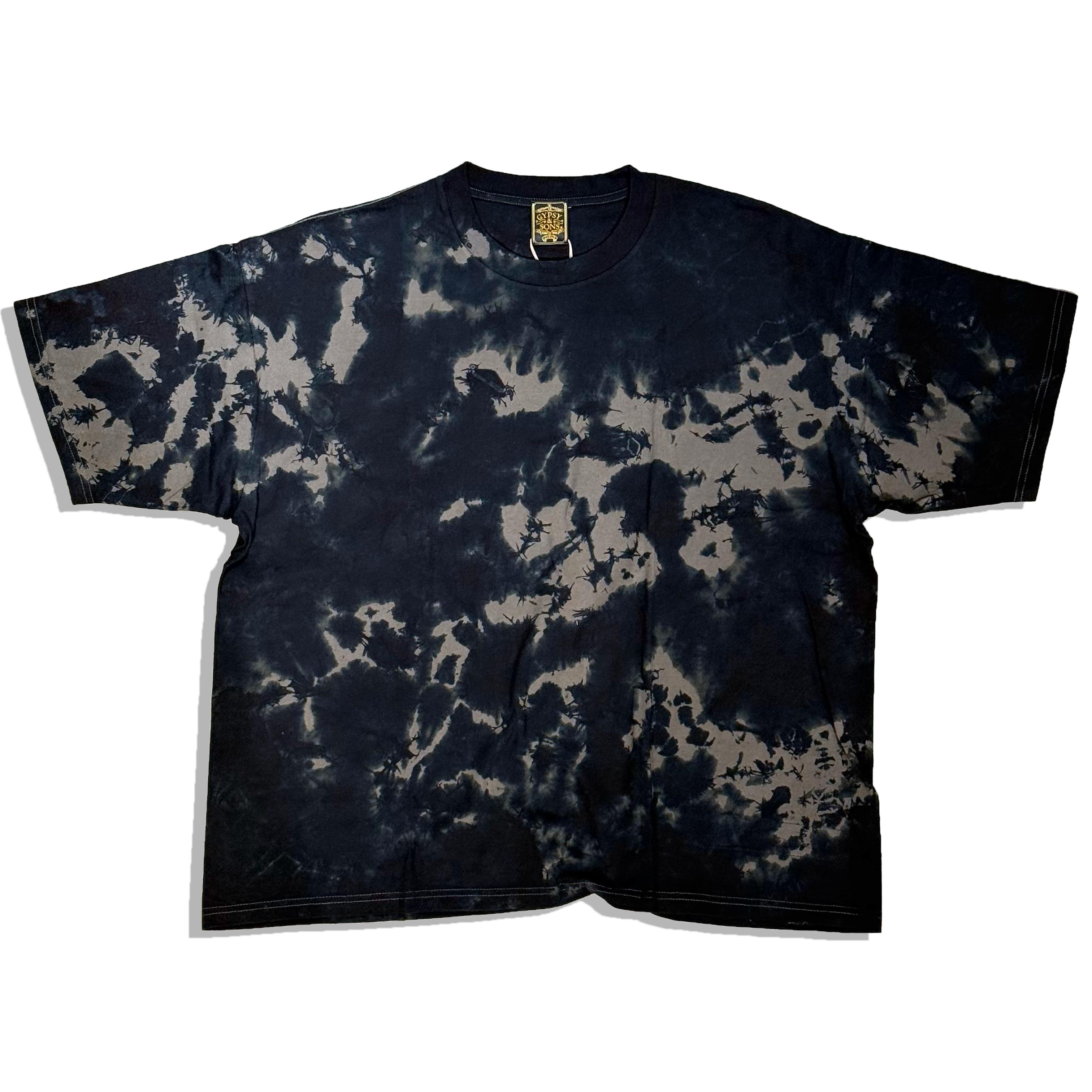 有松絞り染め TEE　GS2449953:BLACK