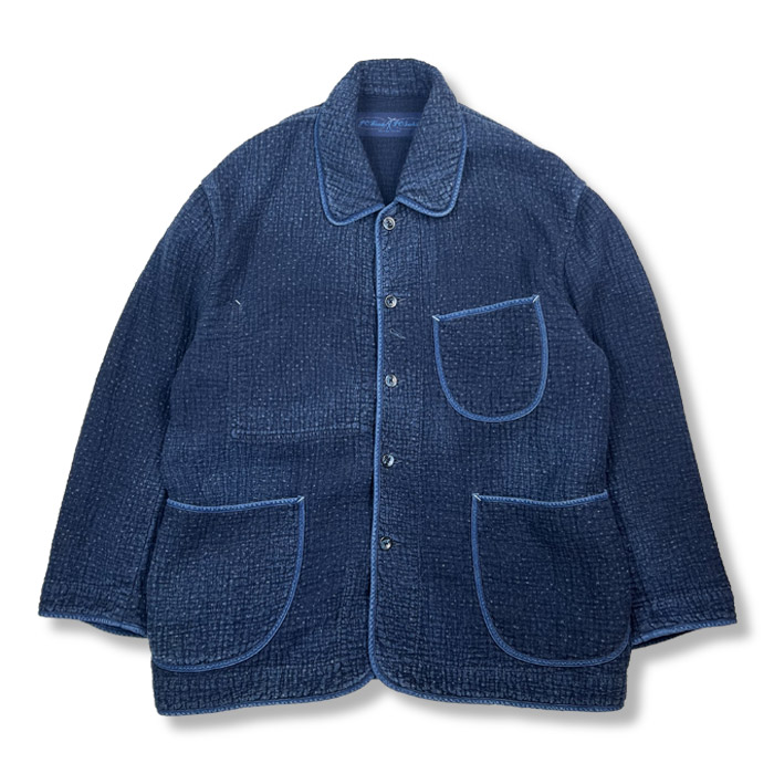 ポータークラシック PC-059-2101 NEW SASHIKO FRENCH JACKET 刺し子フレンチジャケット ブルー