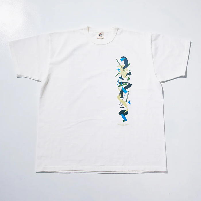 SAMURAI JEANS(サムライジーンズ)SJST26-103 (ヘビーウエイトTシャツ):White