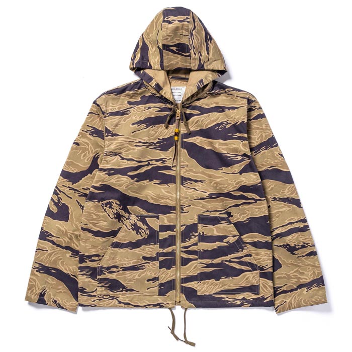 ザ リアルマッコイズ  MJ24004 TIGER CAMOUFLAGE PARKA / ADVISOR タイガーカモ メンズ ジャケット フルジップパーカー