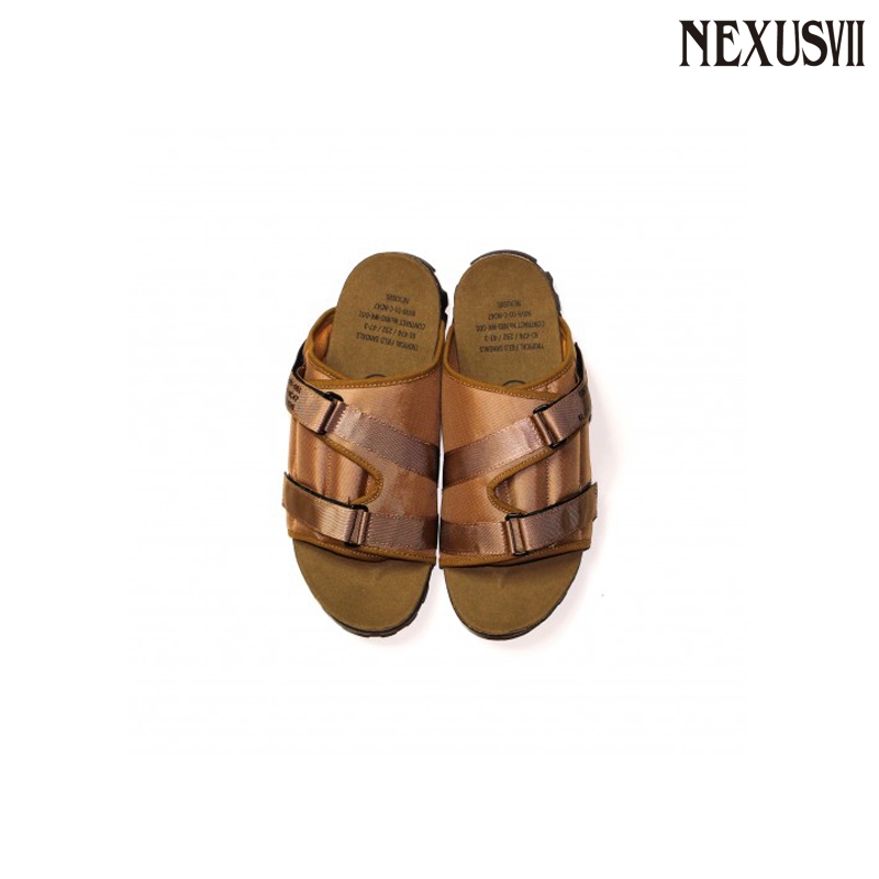 TROPICAL FIELD SANDALS:BROWN