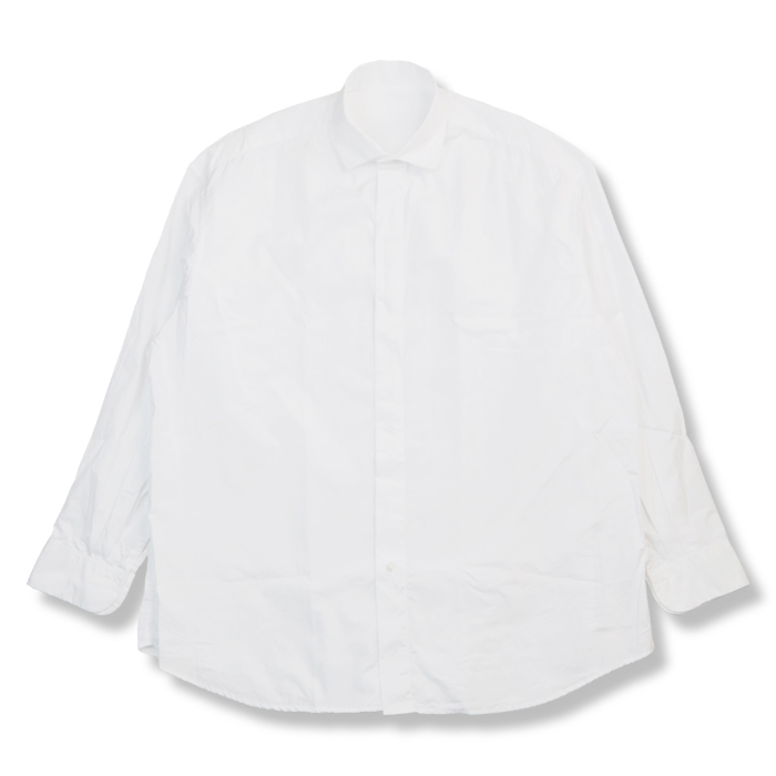 ポータークラシック PC-016-2218 NEW ARTIST SHIRT (ALUMO FABRIC 120/2) ニューアーティストシャツ ホワイト