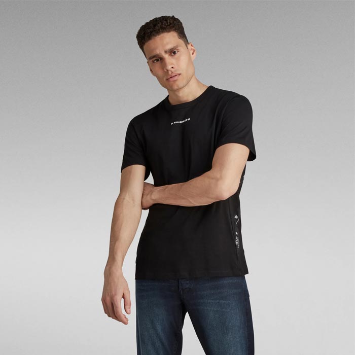 30%OFF G-STAR RAW Sport A Tape T-Shirt ブラック D19369-336-6484