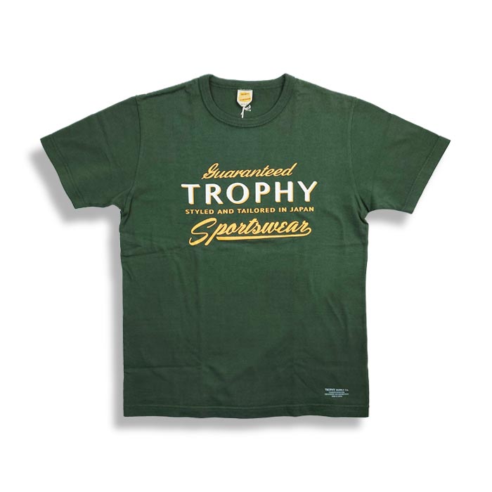 【SALE】トロフィークロージング TR22SS-205 Sportswear Logo OD Tee オリーブ