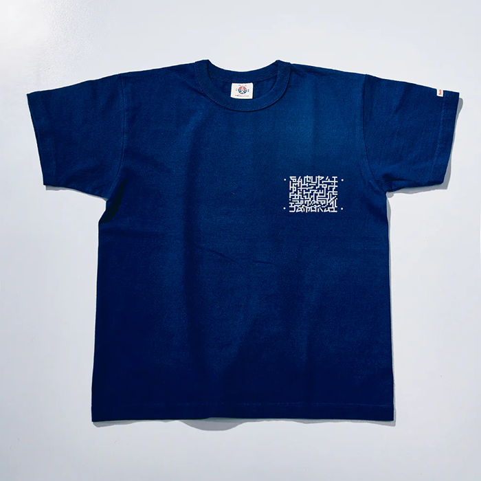 SAMURAI JEANS(サムライジーンズ)SJST26-101 (ヘビーウエイトTシャツ):Navy
