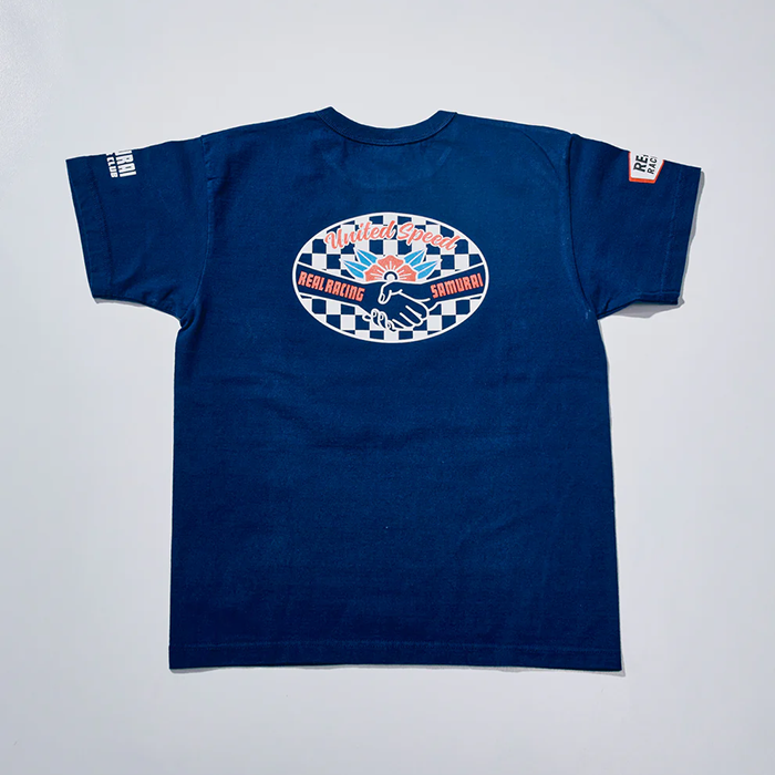 SAMURAI JEANS(サムライジーンズ)SMT26-102 (ヘビーウエイトTシャツ):Navy