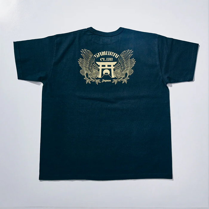 SAMURAI JEANS(サムライジーンズ)SCT26-101 (ヘビーウエイトTシャツ):Black