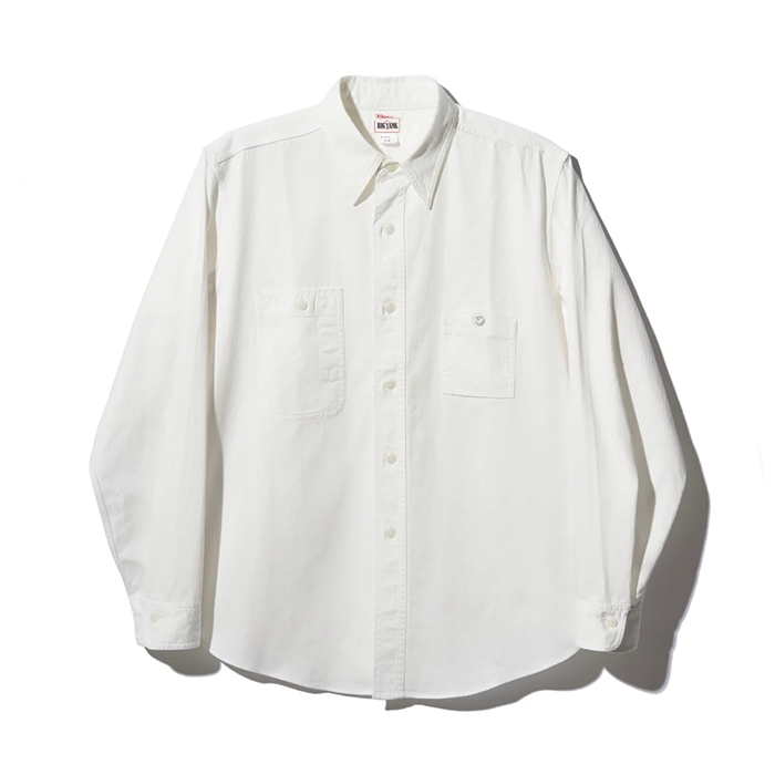 BIG YANK(ビッグヤンク)Y1943 L/W HBT SHIRT:WHITE