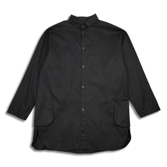 ポータークラシック PC-027-1813 GABARDINE SHIRT JACKET ギャバジンシャツジャケット ブラック