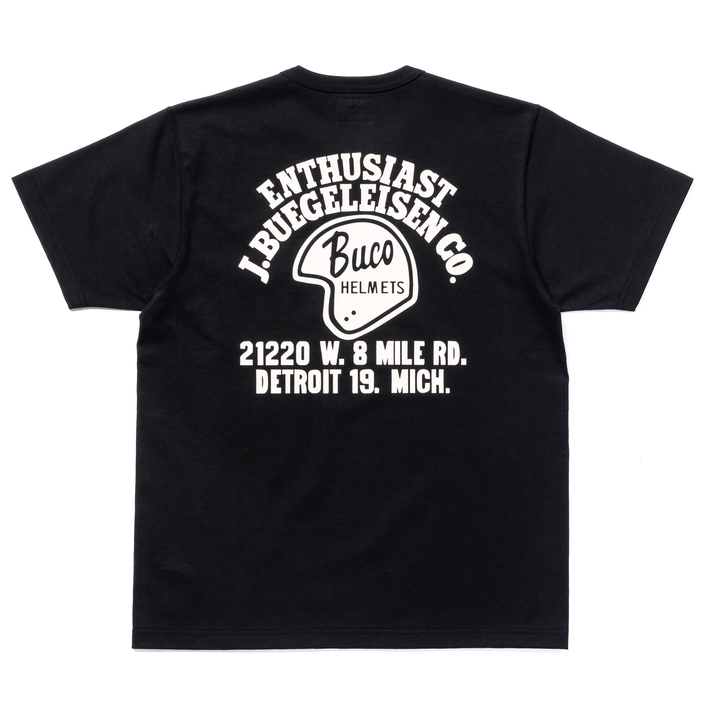 BUCO TEE / ENTHUSIAST:BLACK