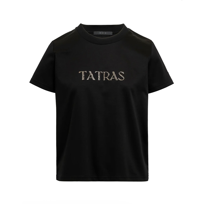 タトラス LCKZ0369083588 CRISIA クリーシア ブラック レディース トップス Tシャツ カットソー