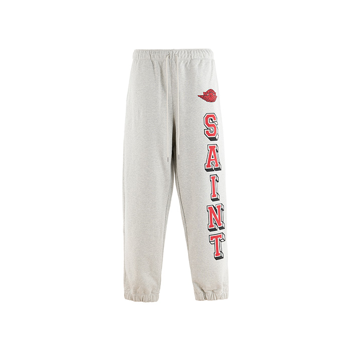 【お一人様1点まで】SAINT Mxxxxxx(セントマイケル)×JORDAN BRAND(ジョーダンブランド) SM-MK8-0000-J05 / FV4720-050 / M J SM FLC PANT / GREY