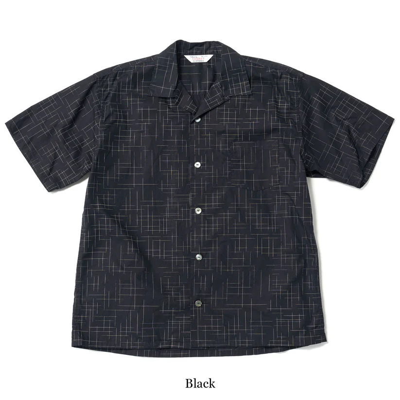 TROPHY CLOTHING（トロフィークロージング）Atomic Hawaiian S/S Shirt / TR26SS-409:Black