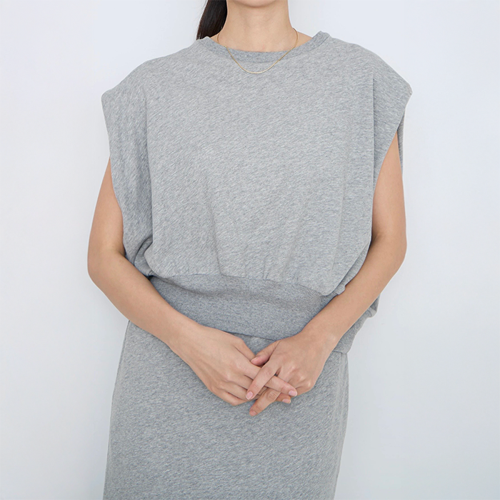 ルミノア LMB028  LEGER（レジェ） GREY  レディース カットソー