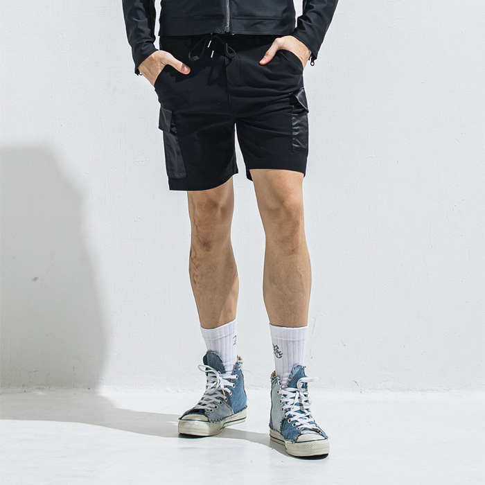 RESOUND CLOTHING(リサウンドクロージング) DARRELL CARGO SHORTS RC40-HP-005 BLACK